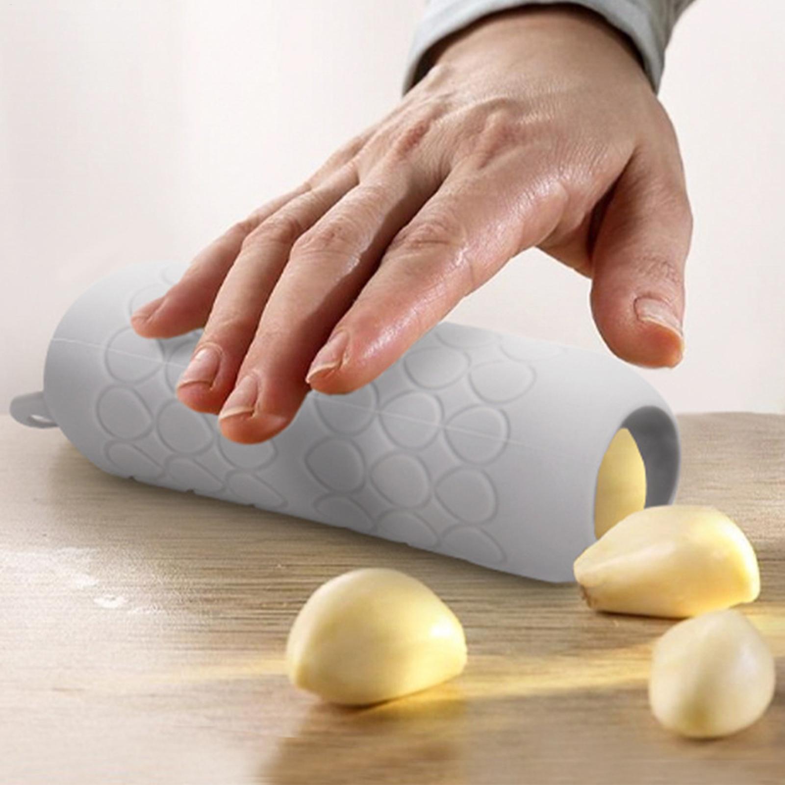 Meal Prep Kitchen - Knoblauchschäler, Schneller Knoblauchschäler, Küchenhelfer, Einfacher Rollenschäler