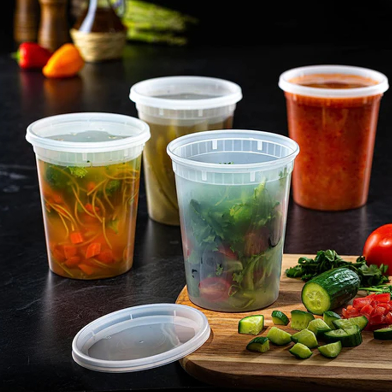 Meal Prep Bowl - Lebensmittel vorrats behälter mit Deckel Gefrier