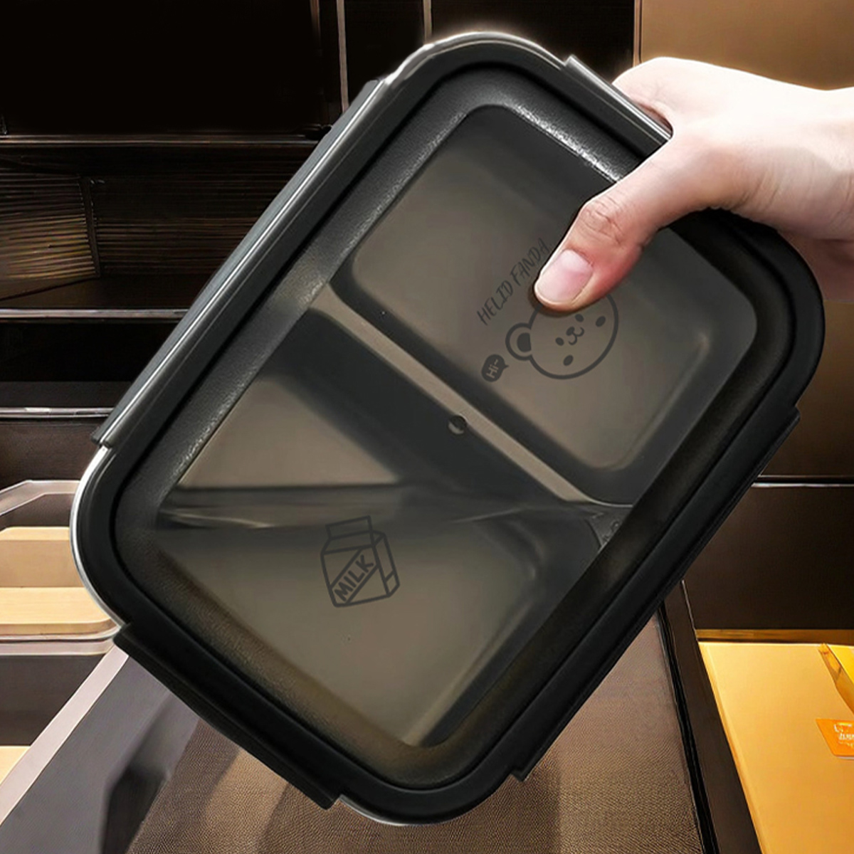 WORTHBUY 2/3-Gitter, Lunchbox  – Meal Prep Bowl Bewertung und Preis