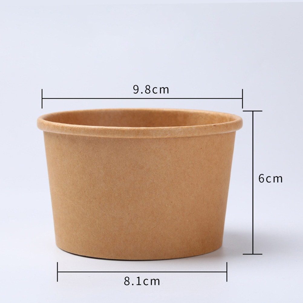 50 Stück Kraftpapier-Lebensmit – Meal Prep Bowl Bewertung und Preis