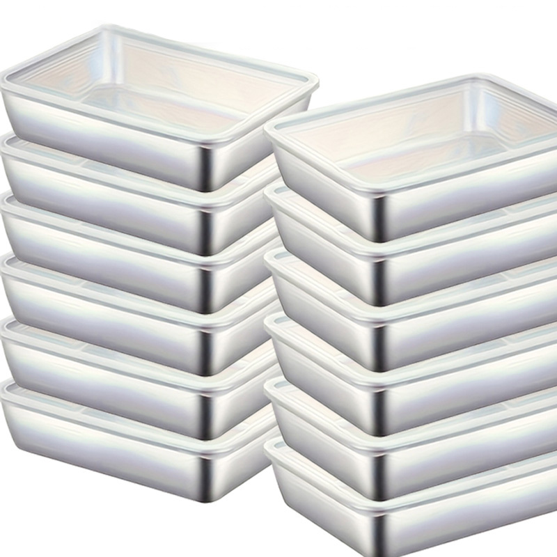 4-teiliges Edelstahl-Lebensmit – Meal Prep Kitchen Bewertung und Preis