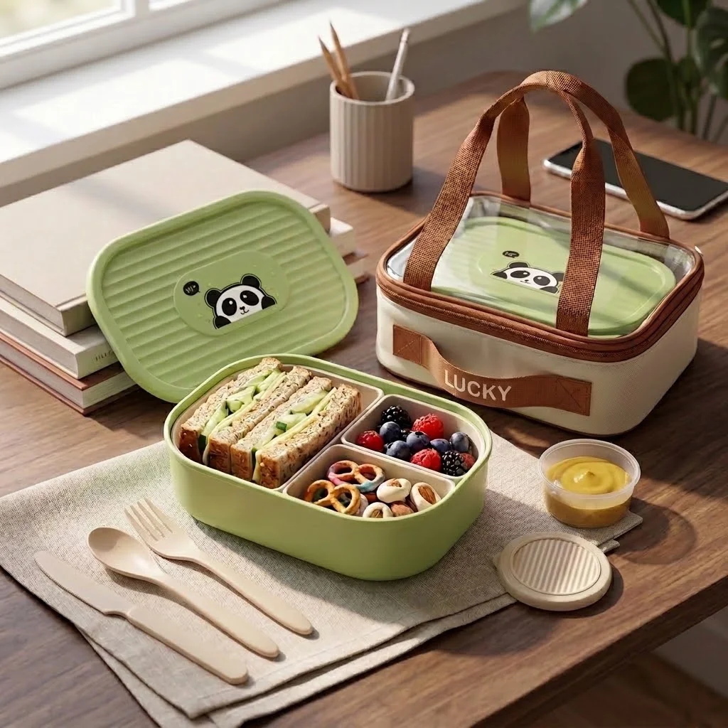 Kinder-Bento-Lunchbox mit Deck – Meal Prep Or Prep Meal Bewertung und Preis