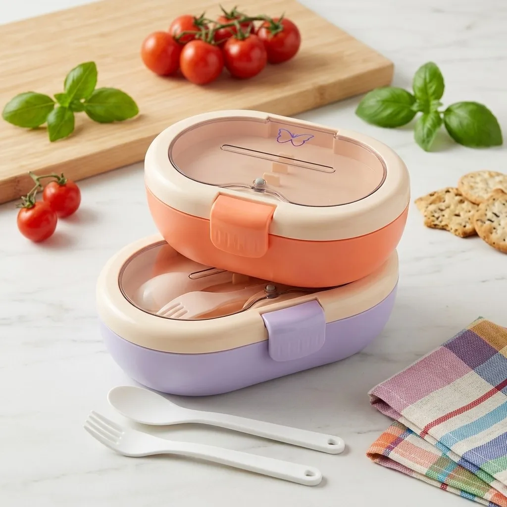 Plastik-Bento-Lunchbox mit Bes – Meal Prep Or Prep Meal Bewertung und Preis