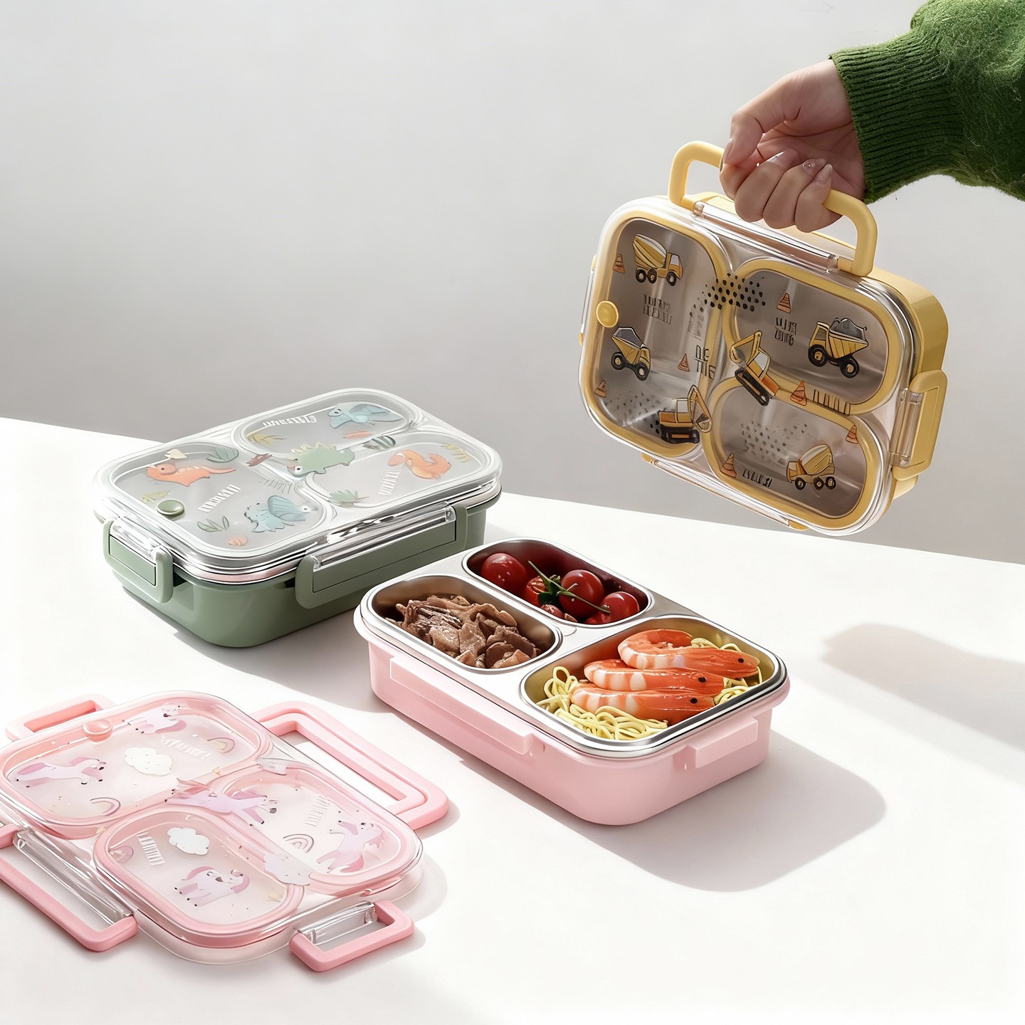 Große Cartoon-Lunchbox für Kin – Meal Prep Bowl Bewertung und Preis